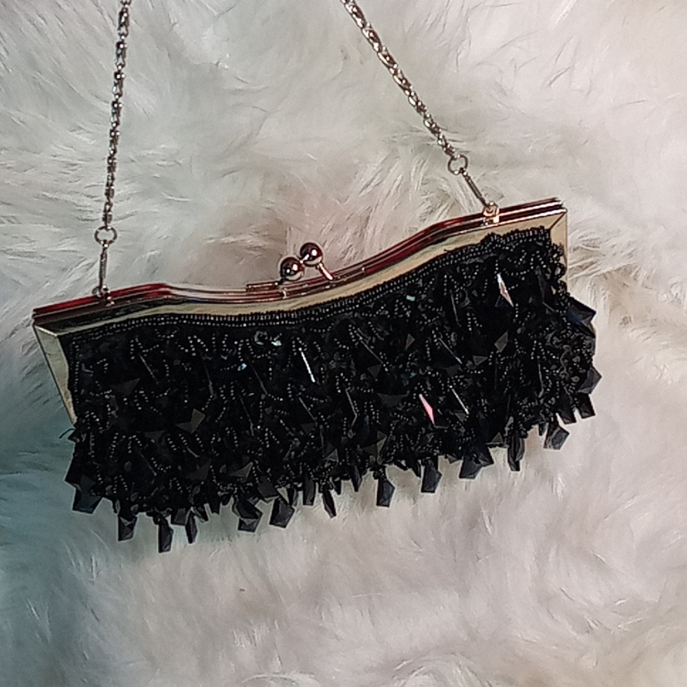 Beaded Clutch Bag